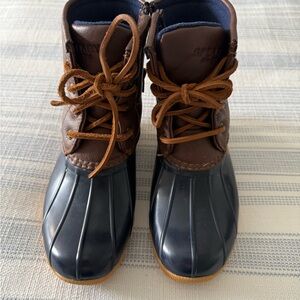 Sperry Leather and Rubber Duck Boots